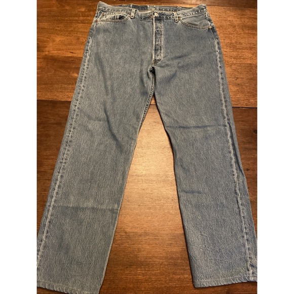 Vintage Levis 501xx Jeans Mens40x36‎ Button Fly Made In The USA 1993 Medium Wash
